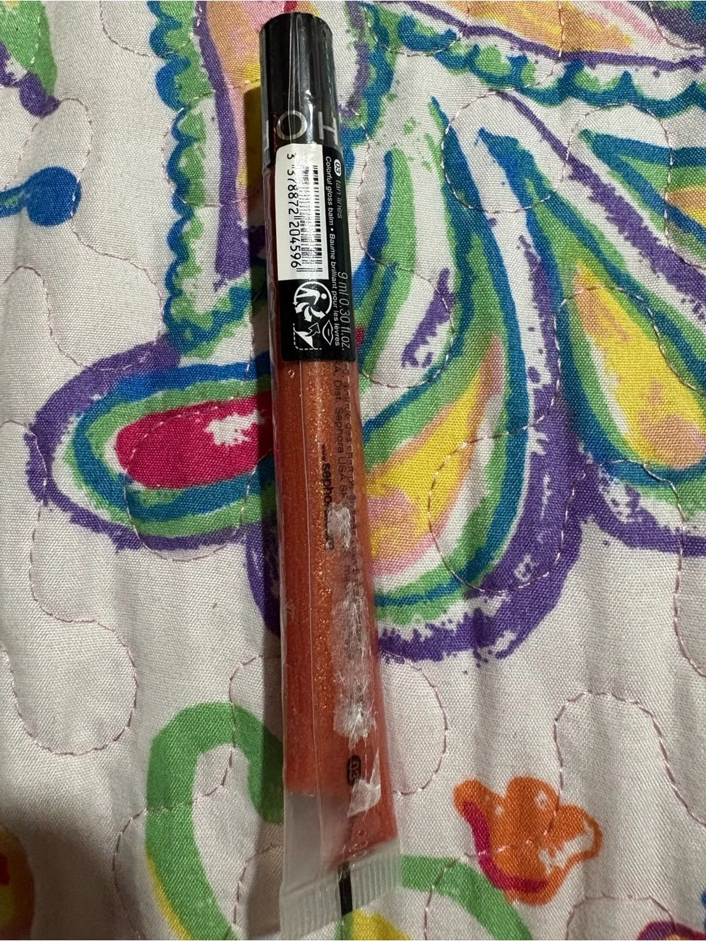 Sephora Shimmer Lip Gloss — Sparkling Copper-Orange